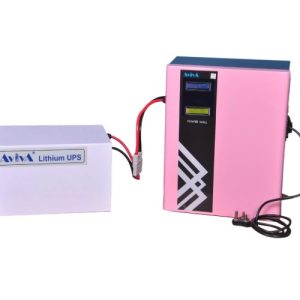 Aviva 2000VA Lithium Solar UPS POWER WALL (MPPT) – AM2000VA with 25.6V, 100AH LFP Battery